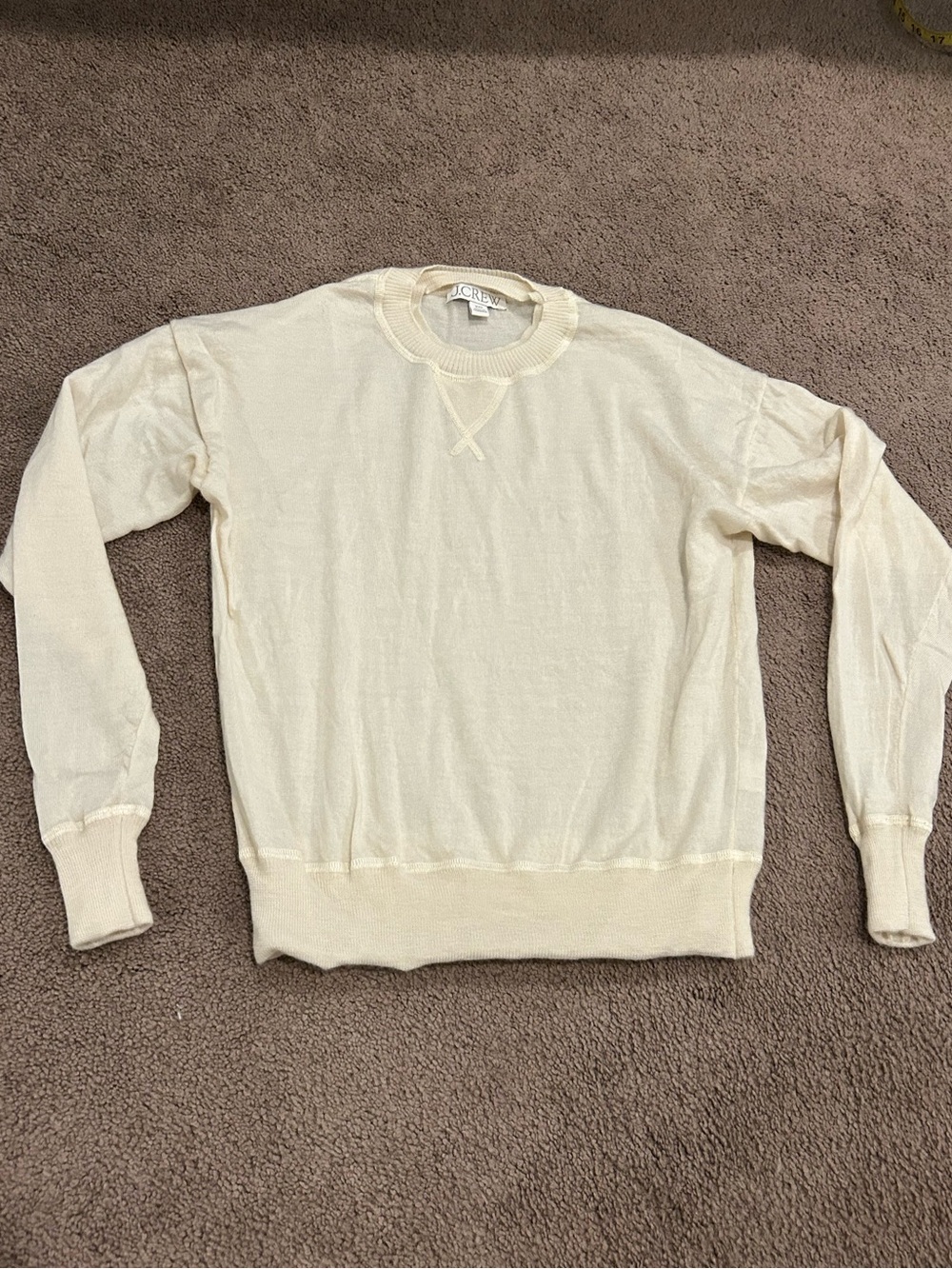Jcrew Thin Crew Neck Sweater